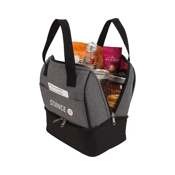 Two-Tone Heather Lunch Cooler Bag... from ASI 31517 Admart Products / Admart Line