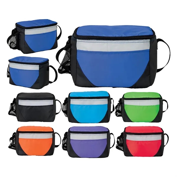 6 Can Color Block Lunch Cooler... from ASI 31517 Admart Products / Admart Line