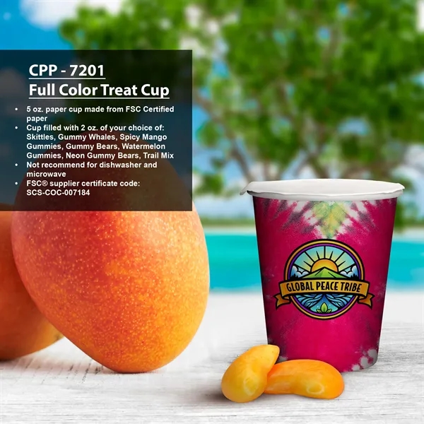 Full Color Treat Cup... from ASI 30208 A P Specialties / AP Specialties