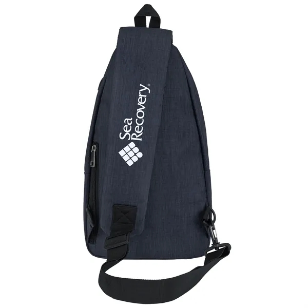 Torrent Crossbody Sling Bag. Premium padded, adjustable crossbody strap for max... from ASI 46755 Cosmo Promos