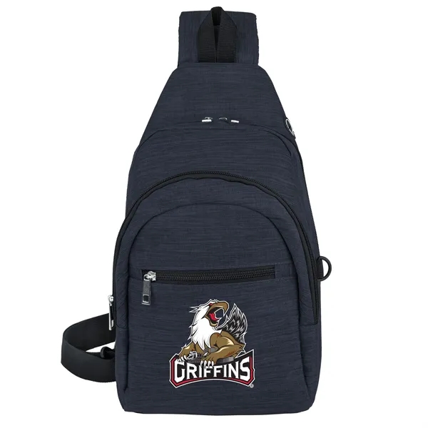 Torrent Crossbody Sling Bag. Premium padded, adjustable crossbody strap for max... from ASI 46755 Cosmo Promos