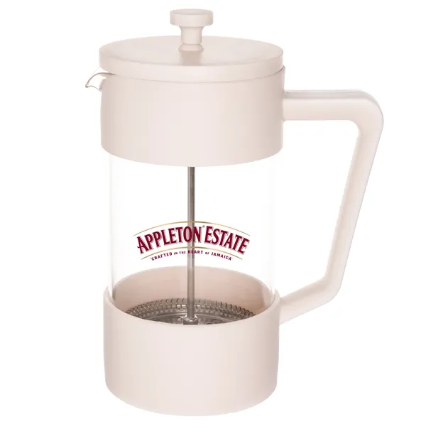 Wheat Straw French Press. 1000ml capacity. Made w/ sustainable wheat straw.... from ASI 46755 Cosmo Promos
