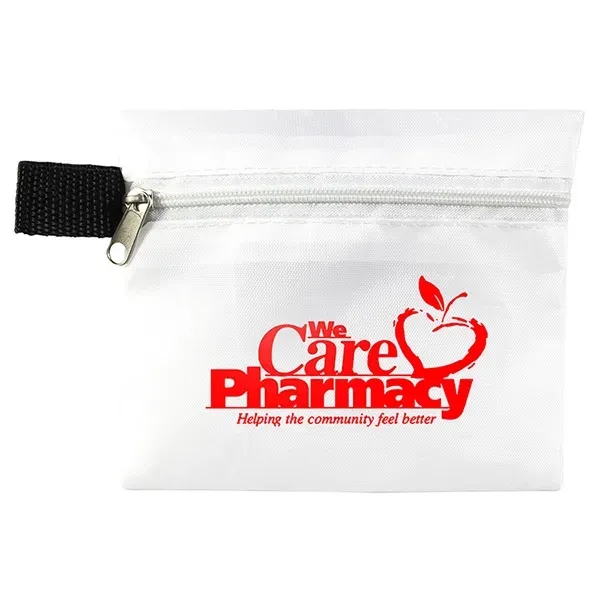 13 piece first aid kit with a zippered pouch, bandages, antiseptic... from ASI 62660 Innovation Line