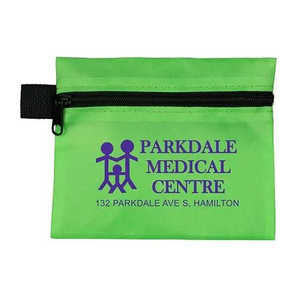 14 piece first aid kit with a zippered pouch, bandages, antibiotic... from ASI 62660 Innovation Line