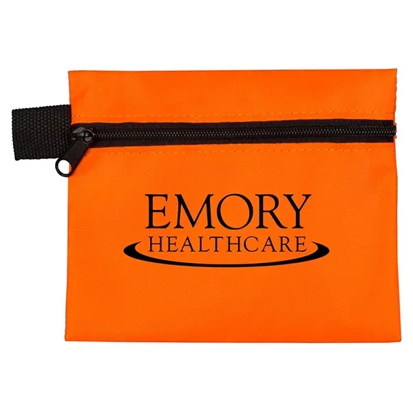 14 piece first aid kit with a zippered pouch, bandages, antibiotic... from ASI 62660 Innovation Line