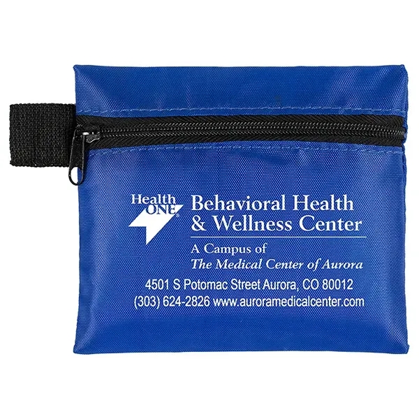 4 piece insect repellent kit with zippered pouch, repellent towelette, sunscreen... from ASI 62660 Innovation Line