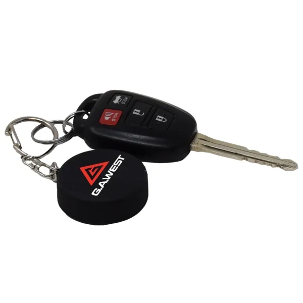 Mini Hockey Puck Keychain perfect for sports promotions.... from ASI 38120 Ball Pro / Diversified Quality Kitchenware