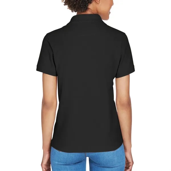 Ladies' short sleeve pique polo made of pima cotton with rib... from ASI 39552 BEL Promo