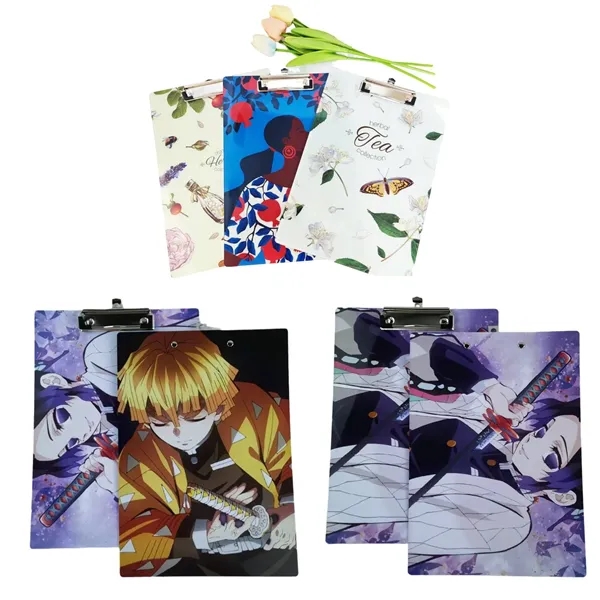 PVC clipboard with metal clip plus full color heat transfer printing... from ASI 37218 Athena Promo (tm)