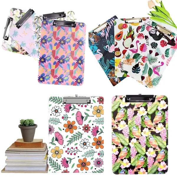 PVC clipboard with metal clip plus full color heat transfer printing... from ASI 37218 Athena Promo (tm)