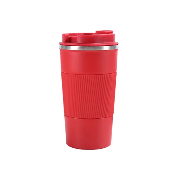Powder coated stainless steel insulated thermal tumbler with lid and imprint... from ASI 37218 Athena Promo (tm)