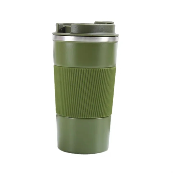 Powder coated stainless steel insulated thermal tumbler with lid and imprint... from ASI 37218 Athena Promo (tm)