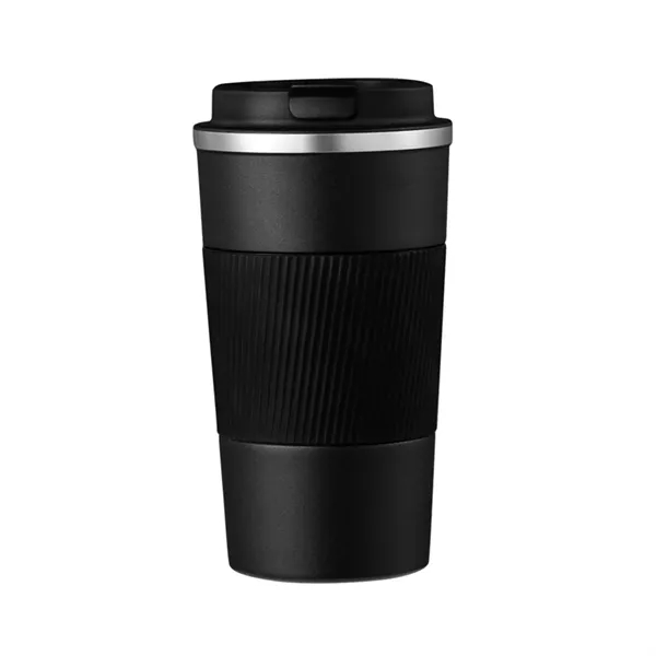 Powder coated stainless steel insulated thermal tumbler with lid and imprint... from ASI 37218 Athena Promo (tm)