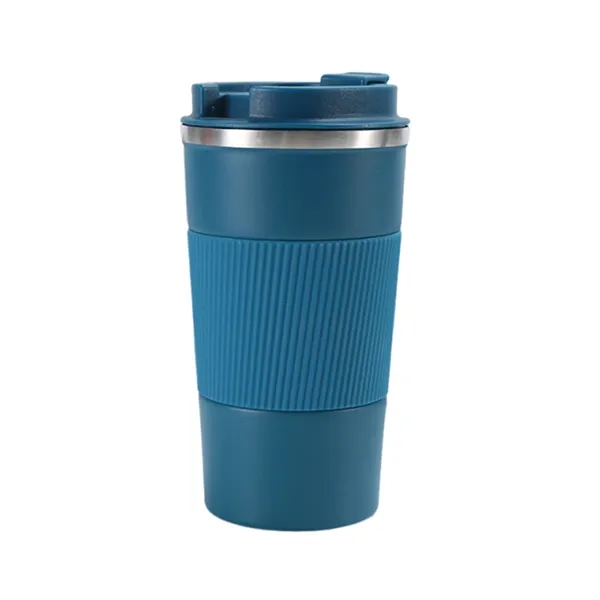 Powder coated stainless steel insulated thermal tumbler with lid and imprint... from ASI 37218 Athena Promo (tm)