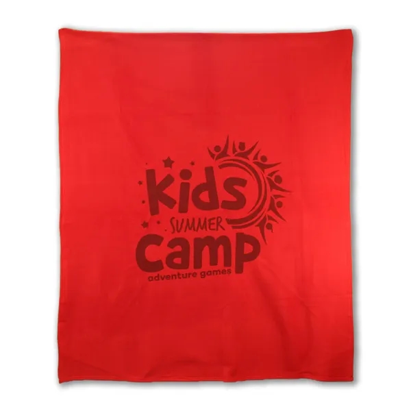 Lightweight, anti-pilling, polyester fleece throw blanket measuring 50" x 60".... from ASI 79750 Pro Towels