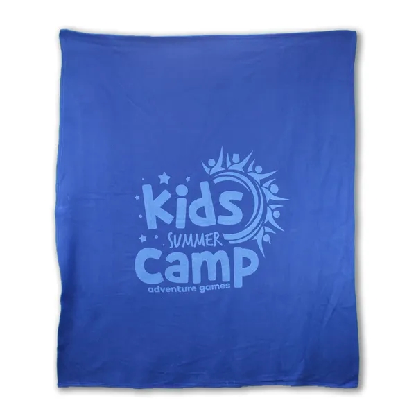 Lightweight, anti-pilling, polyester fleece throw blanket measuring 50" x 60".... from ASI 79750 Pro Towels