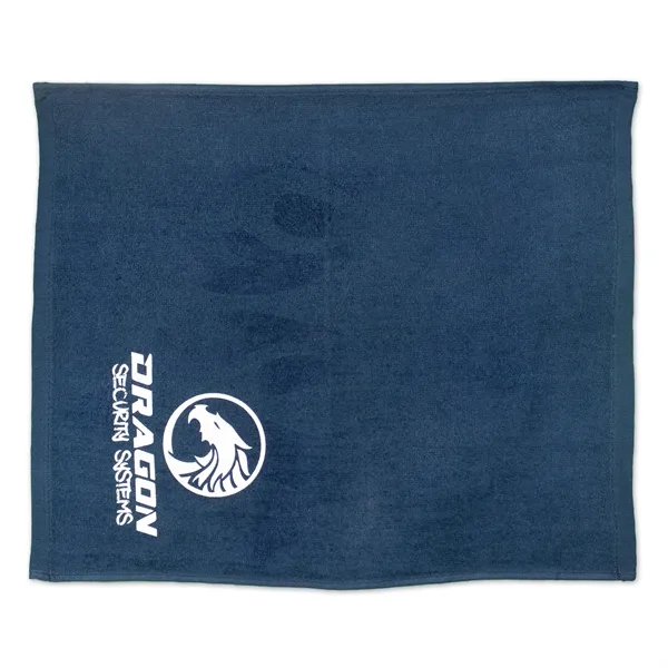 15" x 18" terry velour, hemmed, 100% cotton rally towel.... from ASI 79750 Pro Towels
