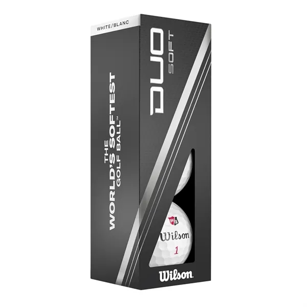 Wilson Staff DUO golf balls, box contains 12 white balls and... from ASI 38120 Ball Pro / Diversified Quality Kitchenware