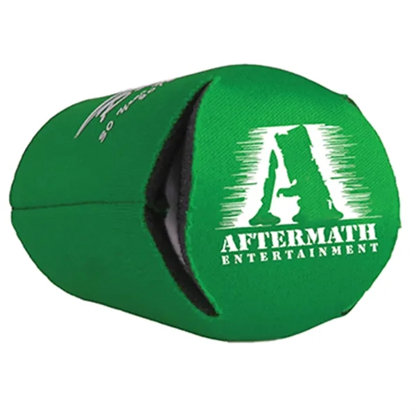 American-made can cooler, made from high-density foam, collapsible, fits 12 oz... from ASI 61966 HPG / Best Promotions USA