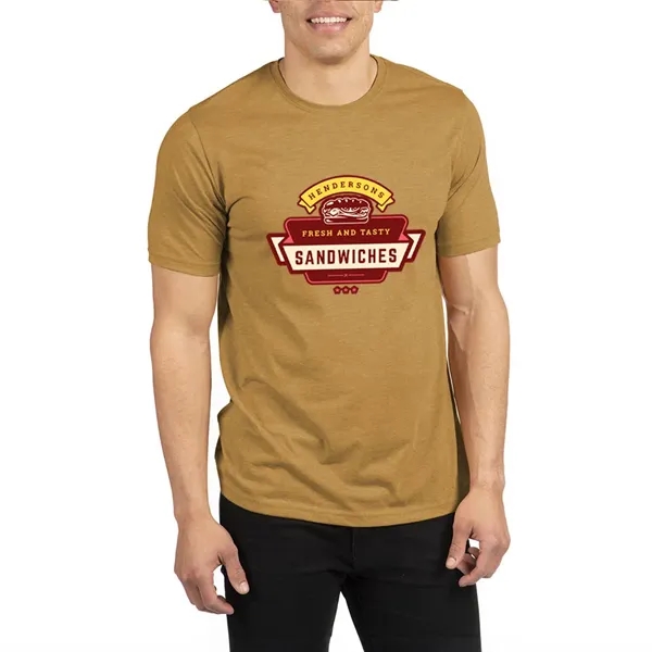 Next Level pre-shrunk men's polyester / cotton sheer jersey tee with... from ASI 39552 BEL Promo