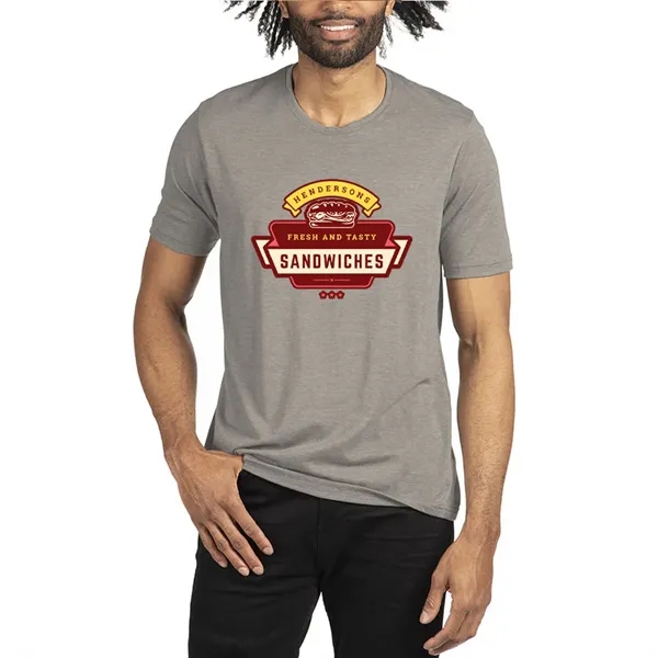 Next Level pre-shrunk men's polyester / cotton sheer jersey tee with... from ASI 39552 BEL Promo