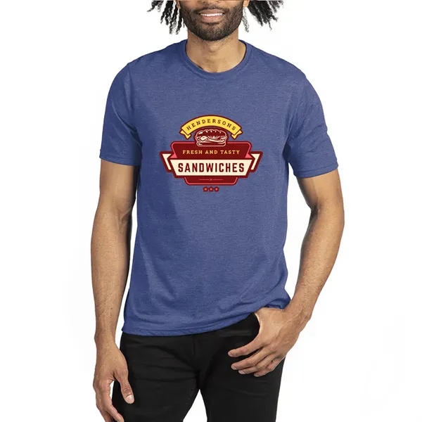 Next Level pre-shrunk men's polyester / cotton sheer jersey tee with... from ASI 39552 BEL Promo