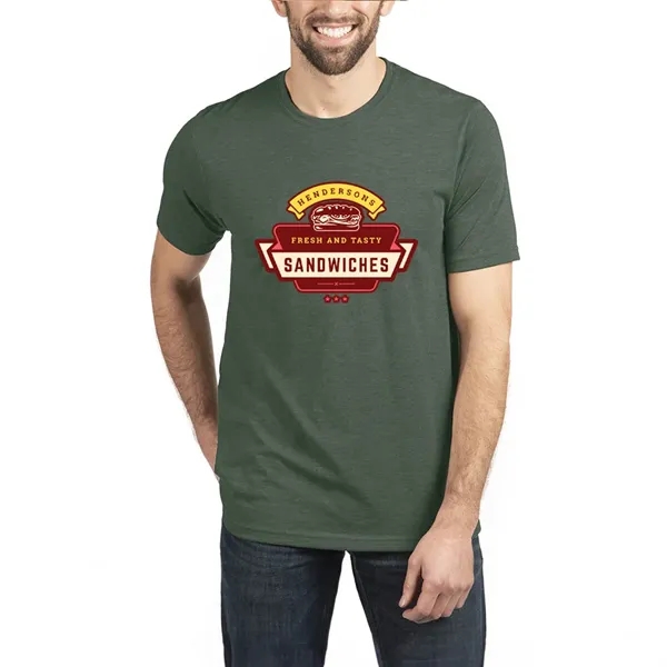 Next Level pre-shrunk men's polyester / cotton sheer jersey tee with... from ASI 39552 BEL Promo