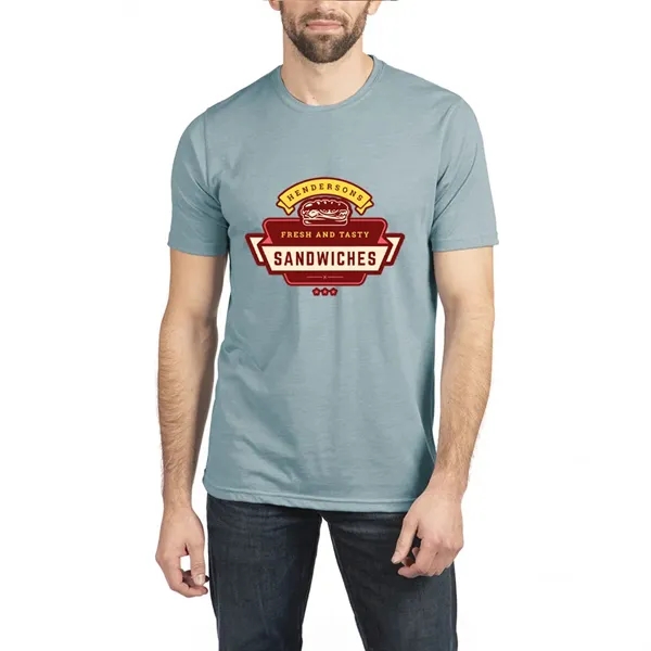 Next Level pre-shrunk men's polyester / cotton sheer jersey tee with... from ASI 39552 BEL Promo