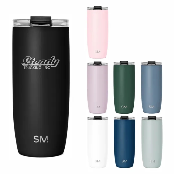 Simple Modern Voyager Travel Mug with Clear Flip Lid... from ASI 72657 Active Life Promo / Apres Ski Active Life