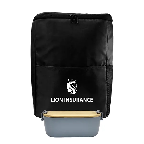 Sporty Recycled Lunch Box Set... from ASI 30208 A P Specialties / AP Specialties