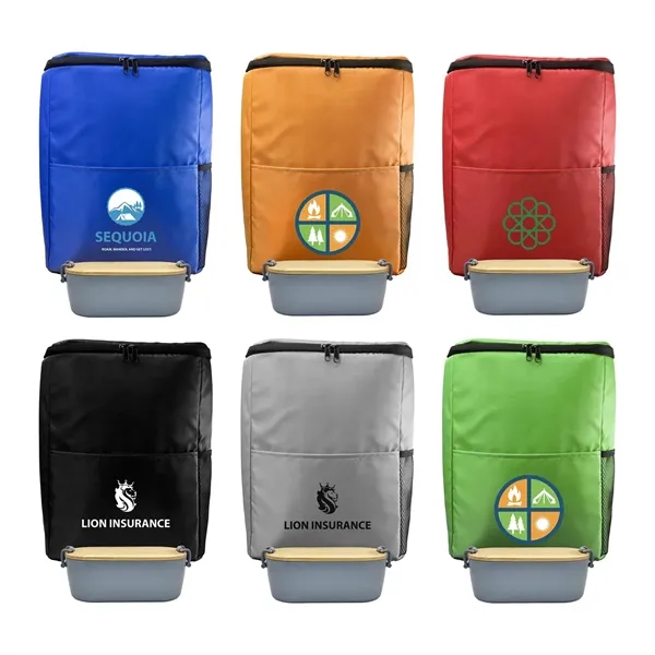 Sporty Recycled Lunch Box Set... from ASI 30208 A P Specialties / AP Specialties