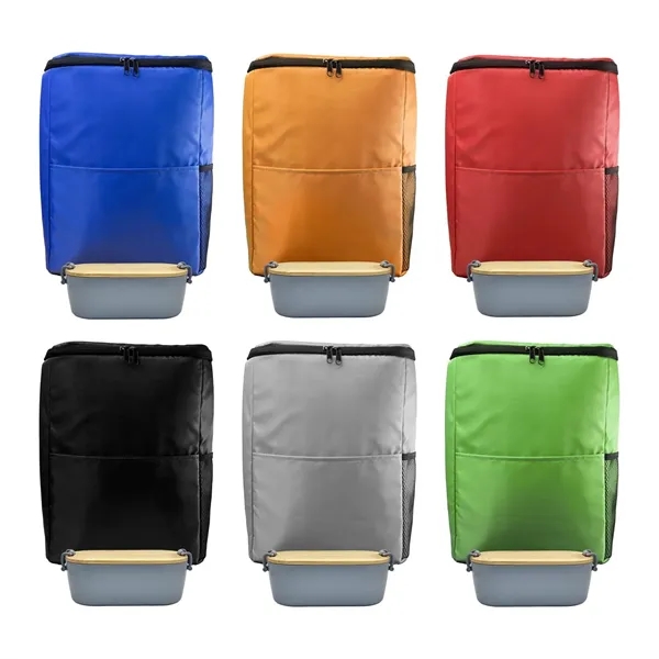 Sporty Recycled Lunch Box Set... from ASI 30208 A P Specialties / AP Specialties