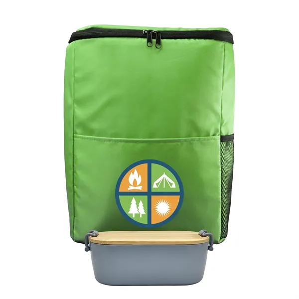 Sporty Recycled Lunch Box Set... from ASI 30208 A P Specialties / AP Specialties