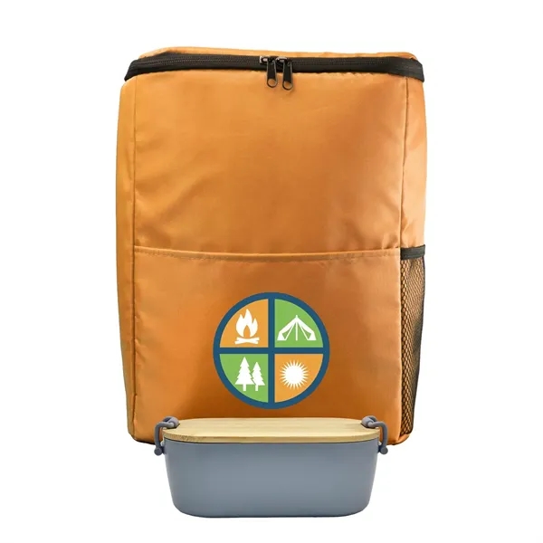 Sporty Recycled Lunch Box Set... from ASI 30208 A P Specialties / AP Specialties