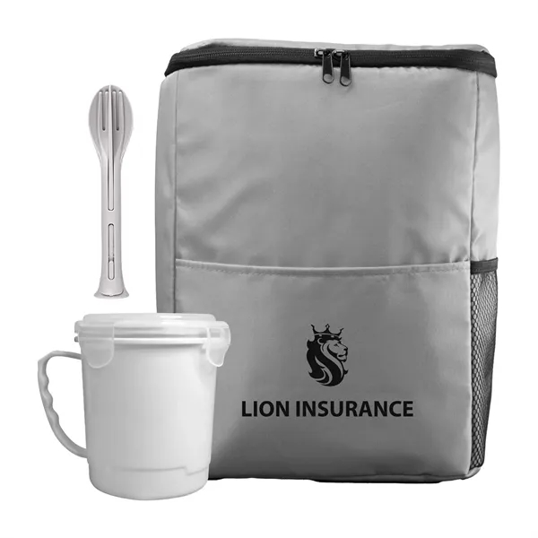 Sporty Recycled Soup & Utensil Set... from ASI 30208 A P Specialties / AP Specialties