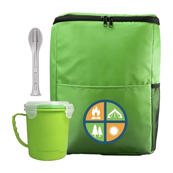 Sporty Recycled Soup & Utensil Set... from ASI 30208 A P Specialties / AP Specialties