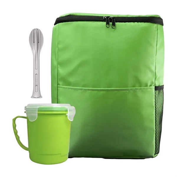 Sporty Recycled Soup & Utensil Set... from ASI 30208 A P Specialties / AP Specialties
