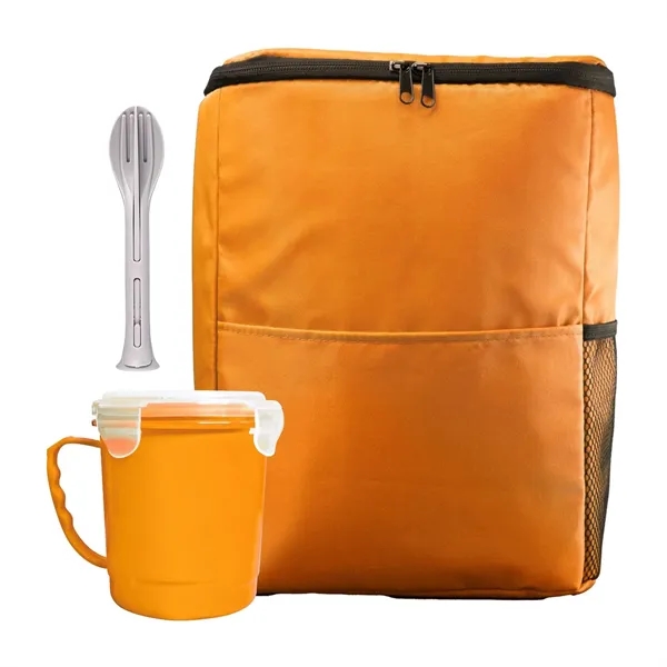 Sporty Recycled Soup & Utensil Set... from ASI 30208 A P Specialties / AP Specialties