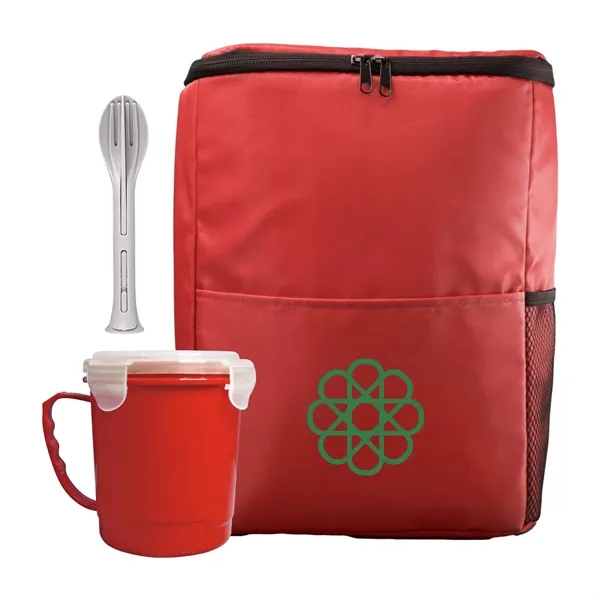 Sporty Recycled Soup & Utensil Set... from ASI 30208 A P Specialties / AP Specialties