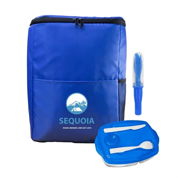 Sporty Lunch Tray & Cutlery Set... from ASI 30208 A P Specialties / AP Specialties