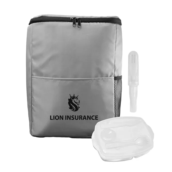 Sporty Lunch Tray & Cutlery Set... from ASI 30208 A P Specialties / AP Specialties