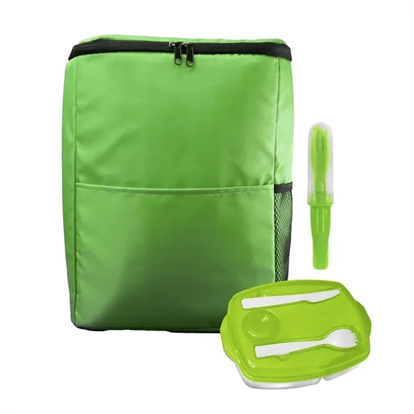 Sporty Lunch Tray & Cutlery Set... from ASI 30208 A P Specialties / AP Specialties