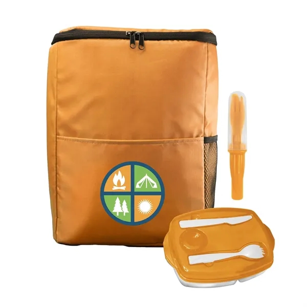 Sporty Lunch Tray & Cutlery Set... from ASI 30208 A P Specialties / AP Specialties