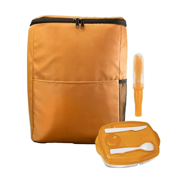 Sporty Lunch Tray & Cutlery Set... from ASI 30208 A P Specialties / AP Specialties