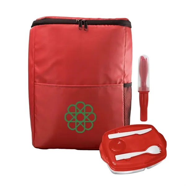 Sporty Lunch Tray & Cutlery Set... from ASI 30208 A P Specialties / AP Specialties