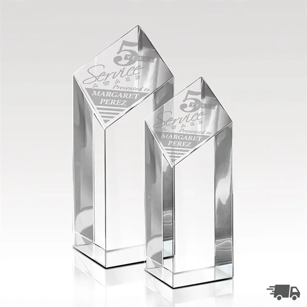 Geometrically shaped optical crystal award.... from ASI 93986 Visions/Awardcraft / Visions Awards