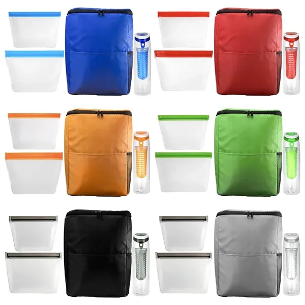 Sporty RPET Food Storage and Drink Set... from ASI 30208 A P Specialties / AP Specialties