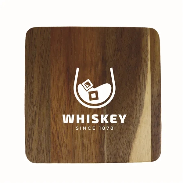 2-in-1 Wood coaster with bottle opener.... from ASI 90807 Tekweld