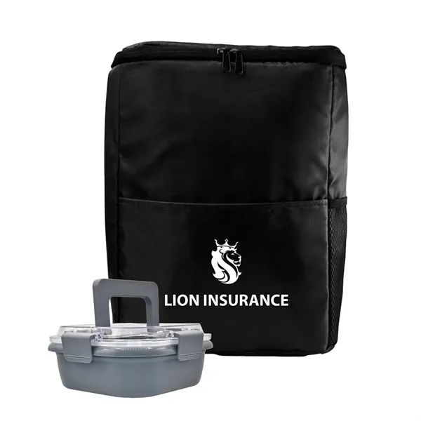 Sporty Recycled Lunch Box Set... from ASI 30208 A P Specialties / AP Specialties