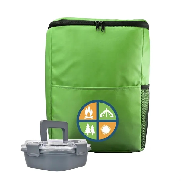 Sporty Recycled Lunch Box Set... from ASI 30208 A P Specialties / AP Specialties